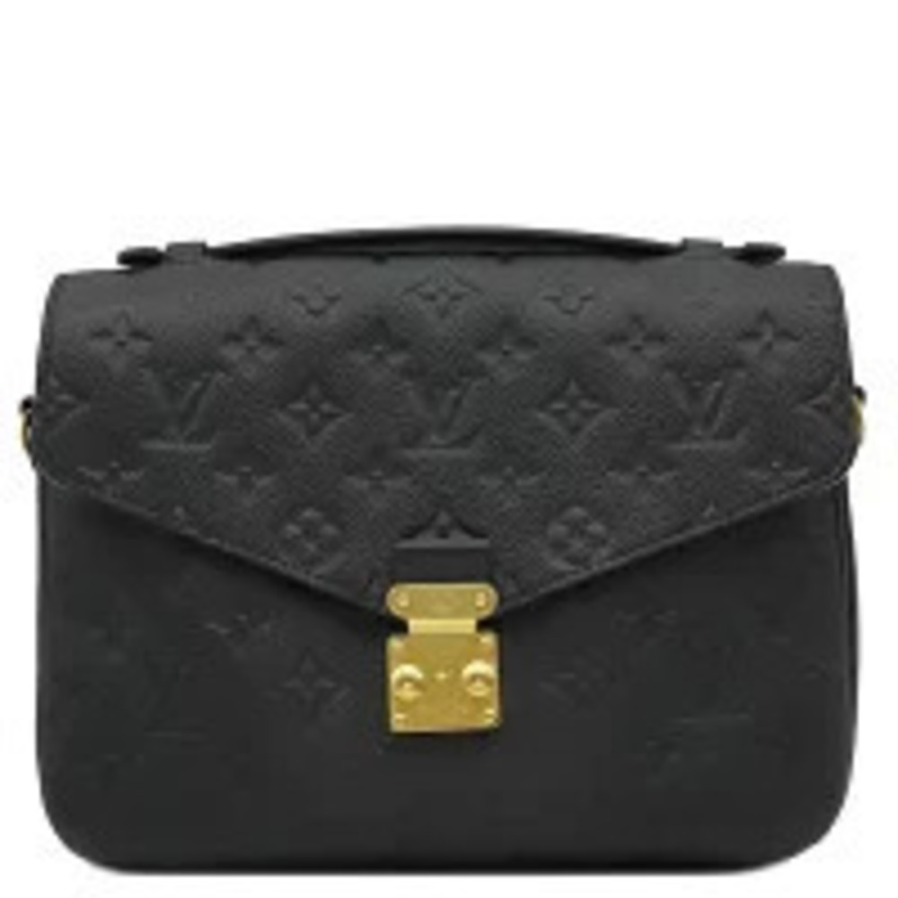 Louis Vuitton bag Pochette Metis Monogram Empreinte Noir Black shoulder
